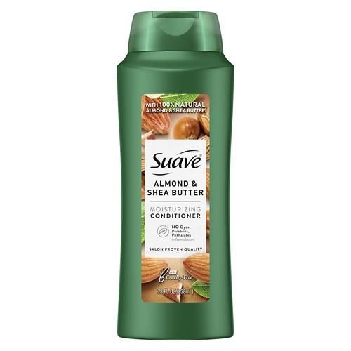 Suave Professionals Moisturizing Conditioner For Dry Hair Almond And Shea Butter Paraben-Free And Dye-Free Deep Hair 28 Oz