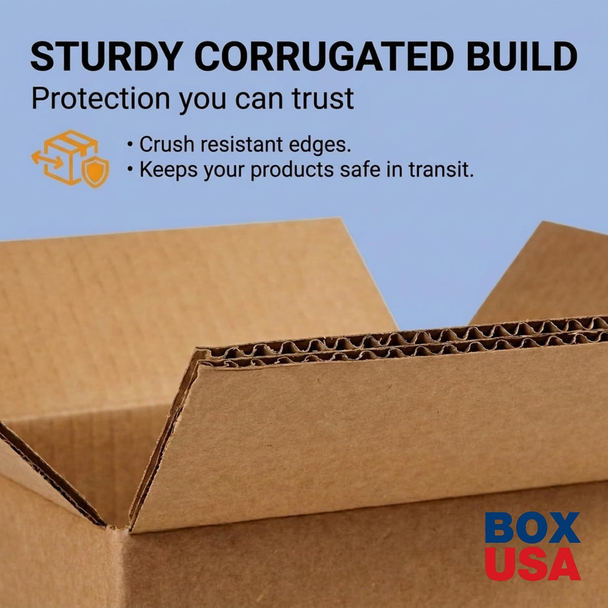 Cube Shipping Boxes 12"L X 12"W X 12"H (25-Pack) - Small Corrugated Cardboard Packaging Boxes for Shipping, Packing, Moving, and Storage at Home, Office, or Business