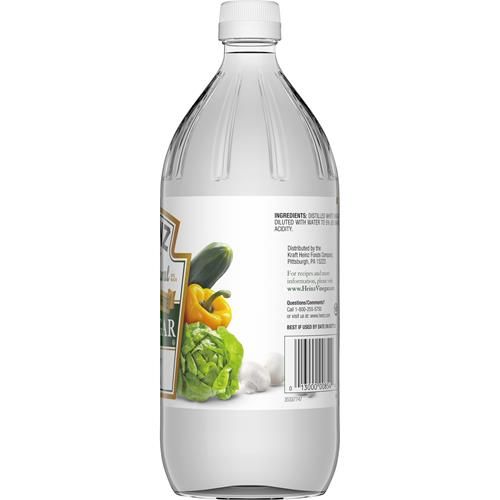 Heinz All Natural Distilled White Vinegar 5% Acidity, 32 Fl Oz Bottle