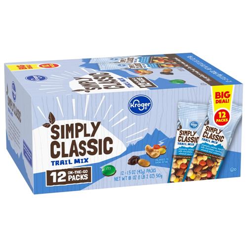 Kroger Simply Classic Trail Mix Multipack 12 ct / 1.5 oz