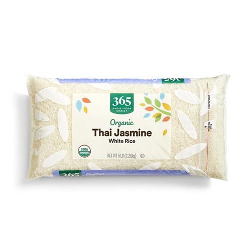 Whole Foods Market Organic Jasmine Rice, 5 Pound, 80 Ounce