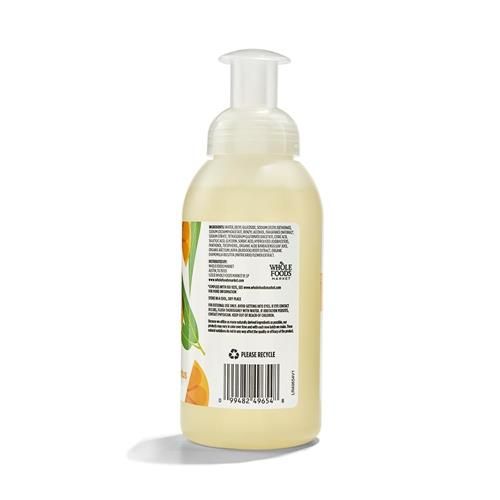 Whole Foods Market Foaming Hand Soap, Satsuma & Eucalyptus, 12 Fl Oz