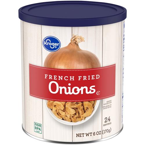 Kroger Crispy French Fried Onions 6 oz