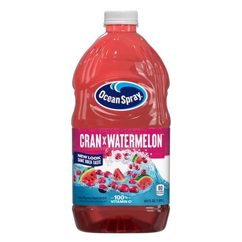 Ocean Spray Cran-Watermelon Cranberry Watermelon Juice Drink, 64 Fl Oz Bottle (Pack Of 1)