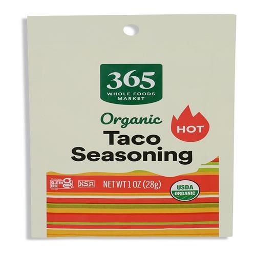 Whole Foods Market Organic Spicy Taco Seasoning, 1 Ounce