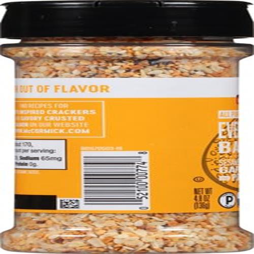 Mccormick Everything Bagel All Purpose Seasoning, 4.8 Oz