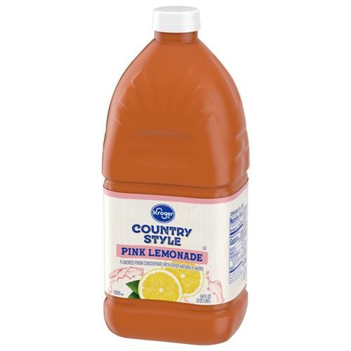 Kroger Country Style Pink Lemonade Bottle 64 fl oz