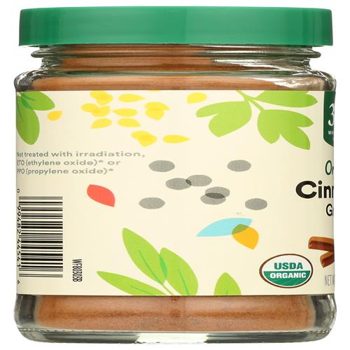 Whole Foods Market Organic Ground Cinnamon, 1.9 Ounce