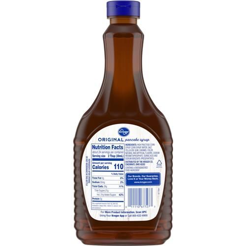 Kroger Original Pancake Syrup 24 fl oz