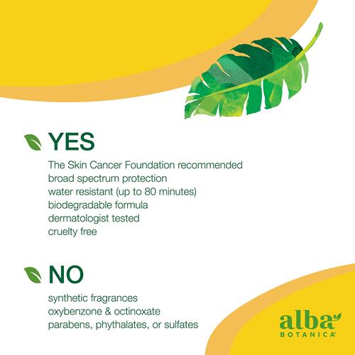 Alba Botanica Sport Sunscreen Spray For Face And Body, Spf 50, 5 Fl Oz Bottle
