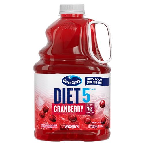 Ocean Spray Diet Cranberry Juice Drink, 101.4 Fl Oz Bottle (Pack Of 1)