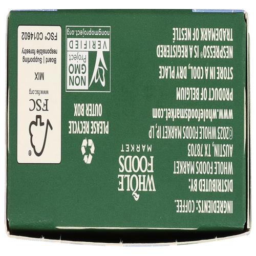 Whole Foods Market Classico Espresso Coffee Capsules 10 Count, 1.8 Oz