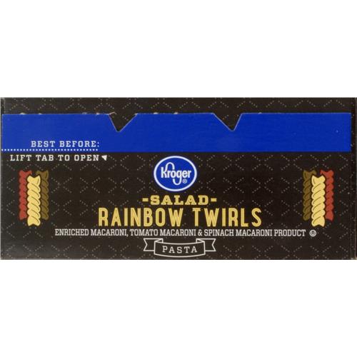 Kroger Salad Rainbow Twirls Pasta 12 oz