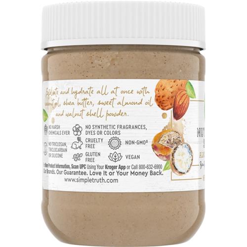 Simple Truth Beauty Crate Almond Shea Nut Butter Scrub 13 oz