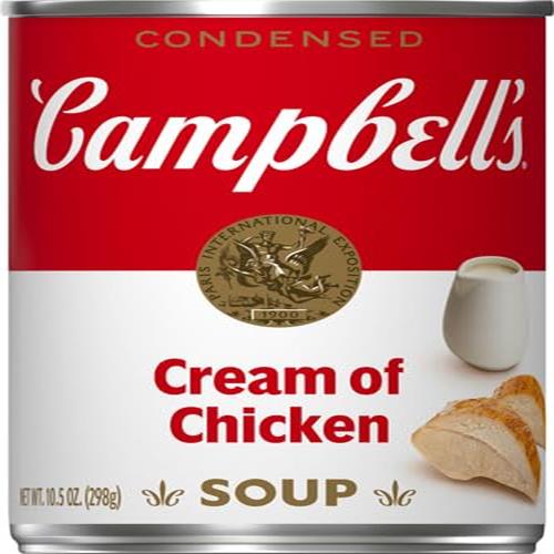 Campbells Condensed Cream Of Chicken Soup, 10.5 Oz Can