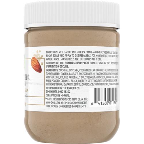 Simple Truth Beauty Crate Almond Shea Nut Butter Scrub 13 oz