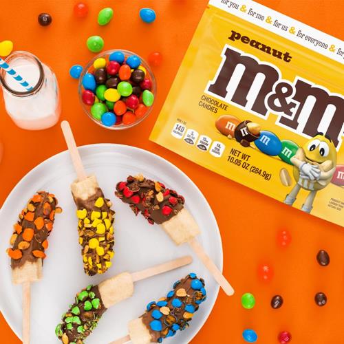 M&Ms Peanut Milk Chocolate, Sharing Size, 10.05 Oz Resealable Bag