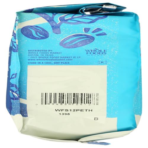 Whole Foods Market, Decaf Ethiopia Coffee, Medium Roast, Whole Bean, 12 Ounce