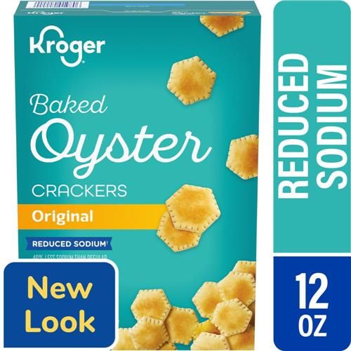 Kroger Reduced Sodium Oyster Crackers 12 oz