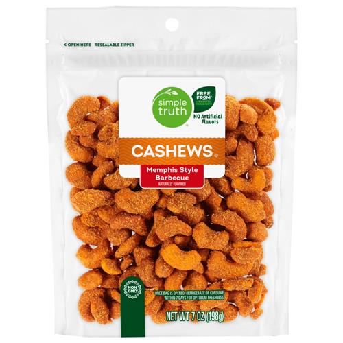 Simple Truth Memphis Style BBQ Cashews 7 oz