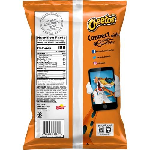 Cheetos Crunchy Cheese Flavored Snacks, 8.5 Oz