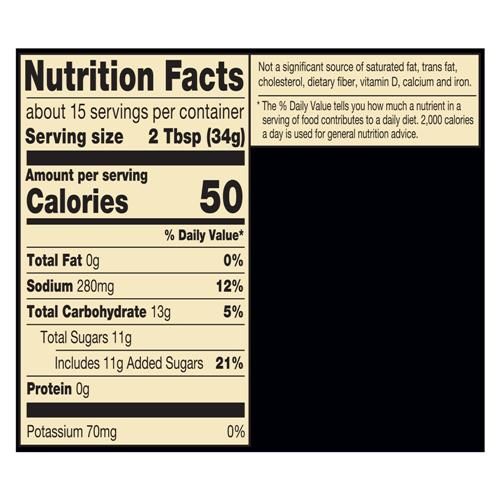Private Selection Hickory Smoke Sweet Peach BBQ Sauce 19 oz