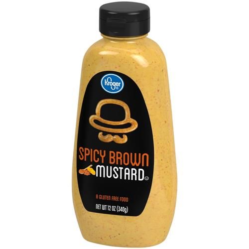 Kroger Spicy Brown Mustard 12 oz