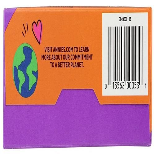 Annies Organic Cheddar Squares, Baked Cracker Snacks, 7.5 Oz