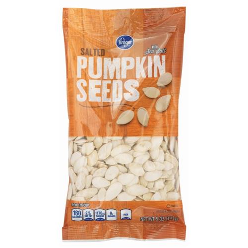Kroger Salted Pumpkin Seeds 5 oz