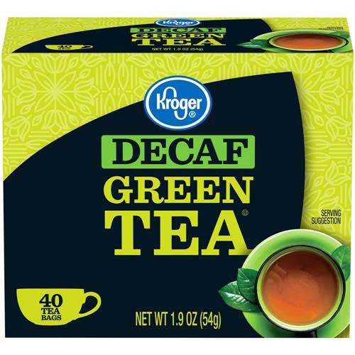 Kroger Decaf Green Tea Bags 40 ct