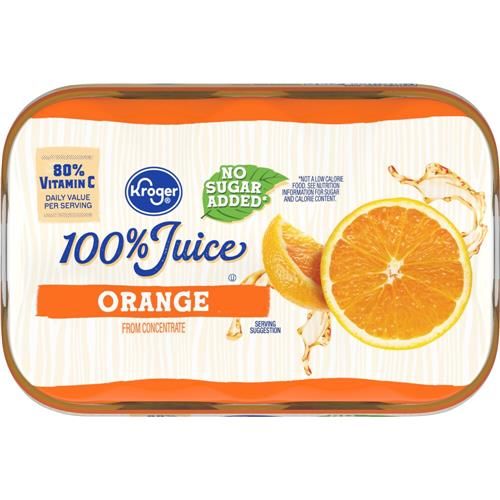 Kroger Orange Juice 6 bottles / 8 oz