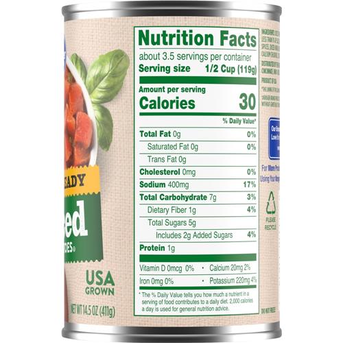 Kroger Chili Ready Diced Tomatoes 14.5 oz
