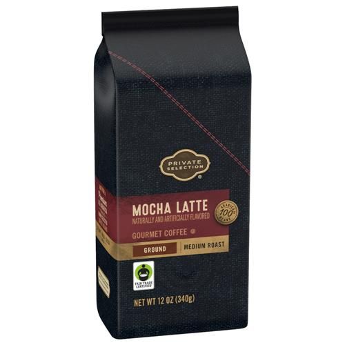 Private Selection Mocha Latte Medium Roast Ground Coffee 12 oz