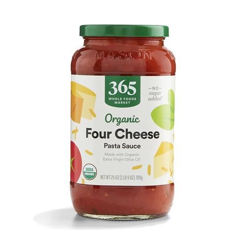 Whole Foods Market Organic 4 Cheese Pasta Sauce, 25 Ounce