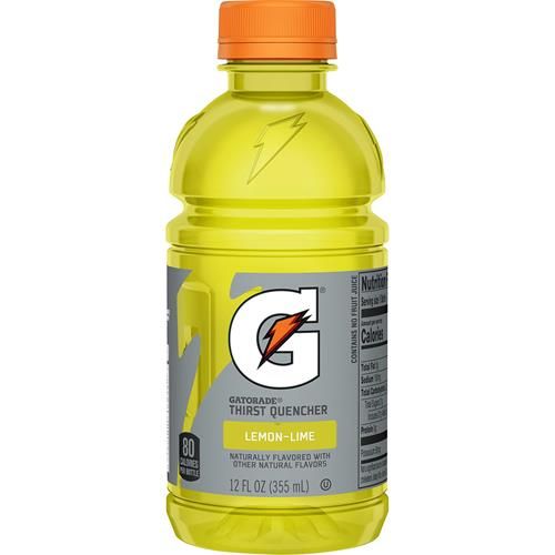 Gatorade Lemon Lime, 12 Fl Oz Bottles, 6 Pack