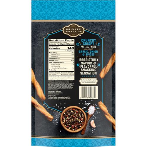 Private Selection Original Seasoned Pretzel Twists 16 oz