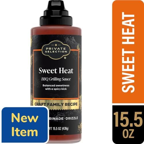 Private Selection Sweet Heat BBQ Grilling Sauce 15.5 oz