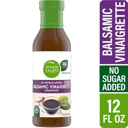Simple Truth No Sugar Added Balsamic Vinaigrette Salad Dressing 12 fl oz