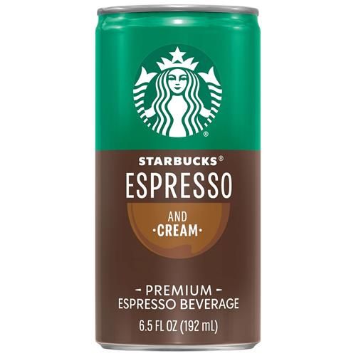 Starbucks Doubleshot Espresso Coffee Beverage, 6.5 Oz Cans (4 Pack)