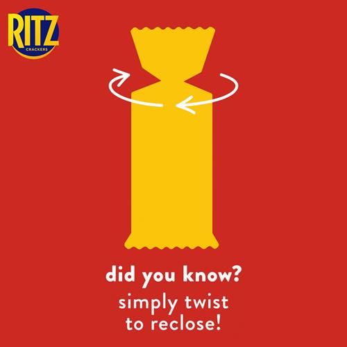Ritz Original Crackers, Snacks For Kids And Adults, Lunch Snacks, 13.7 Oz