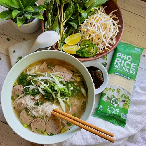 Lotus Foods Noodles Rice Pho Org 8 Oz