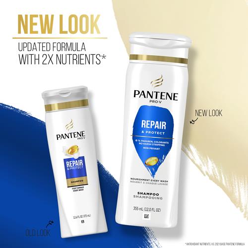 Pantene Pro-V Repair & Protect Shampoo, 12 Oz