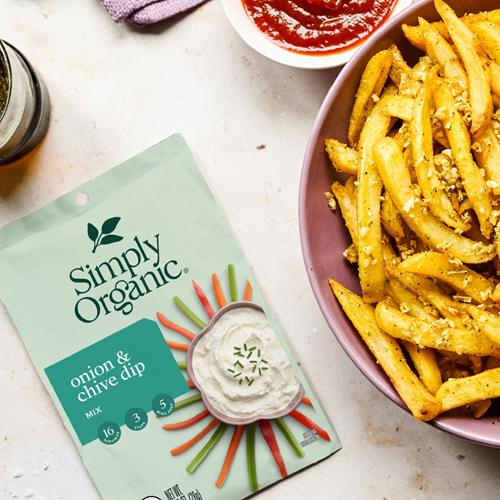 Simply Organic Onion & Chive Dip Mix, Certified Organic | 1 Oz