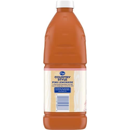 Kroger Country Style Pink Lemonade Bottle 64 fl oz