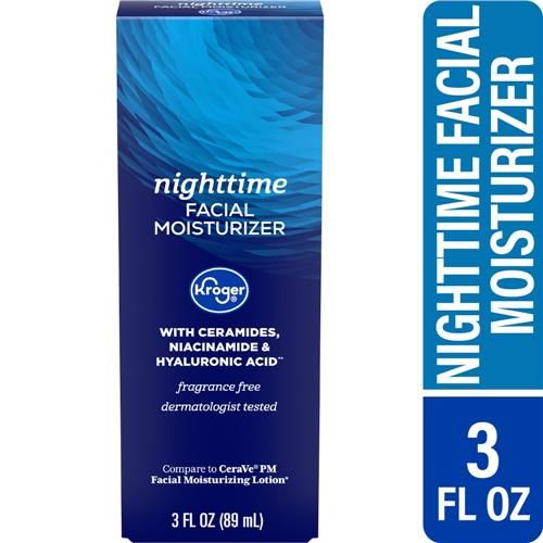 Kroger Facial Moisturizer Dermatologist Tested Fragrance Free 3 fl oz