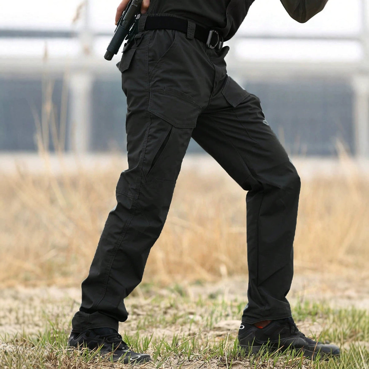 Solid-color Versatile Workwear Pants For Men