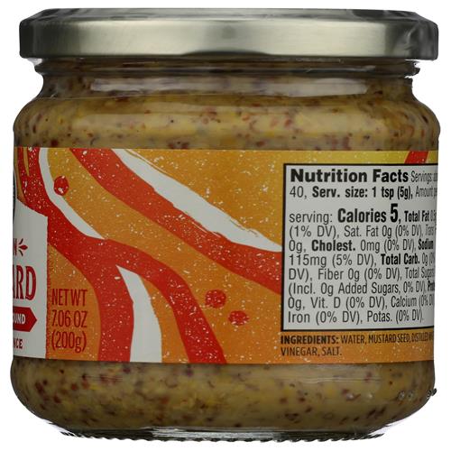 Whole Foods Market Coarse Ground Dijon Mustard, 7.06 Oz
