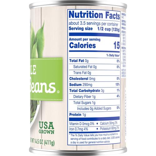 Kroger Whole Green Beans 14.5 oz