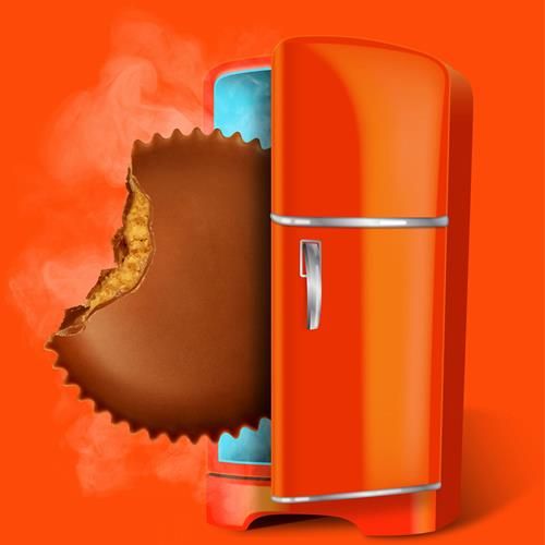Reeses Milk Chocolate King Size Peanut Butter Cups, Candy Pack, 2.8 Oz