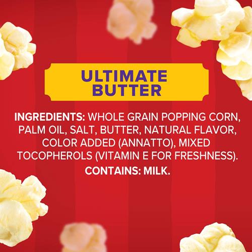 Orville Redenbachers Microwave Popcorn, Ultimate Butter Flavor, 3.29 Oz., 12-Count